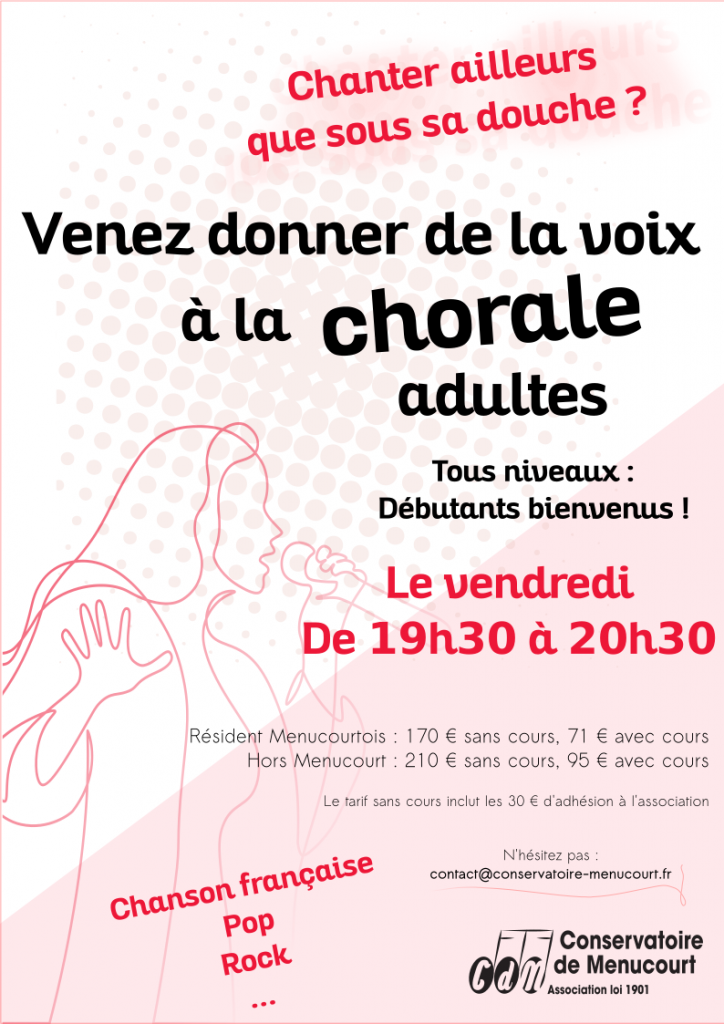 Rejoignez la chorale du vendredi 19h !