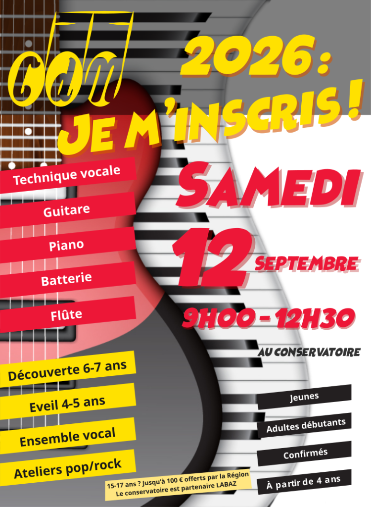 Affiche rentrée 2026